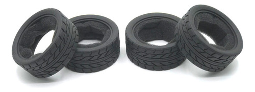 Juego De Neumáticos De Goma Rc Buggy Diy Escala 1/18 Para