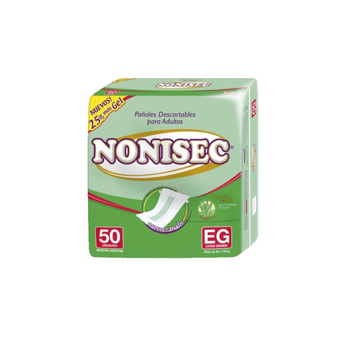 Pañales Nonisec Para Adultos X50 Unidades Extra Grande