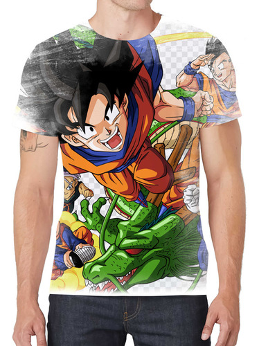 Camiseta Camisa Dragon Ball Desenho Infantil Menino Ke9