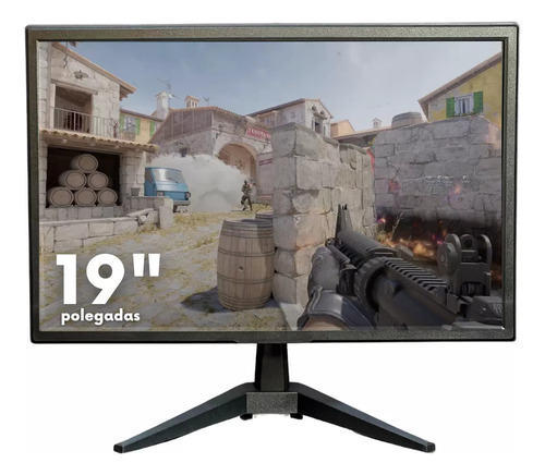 Monitor 19 Widescreen Led Com Saídas Vga E Hdmi - Isync