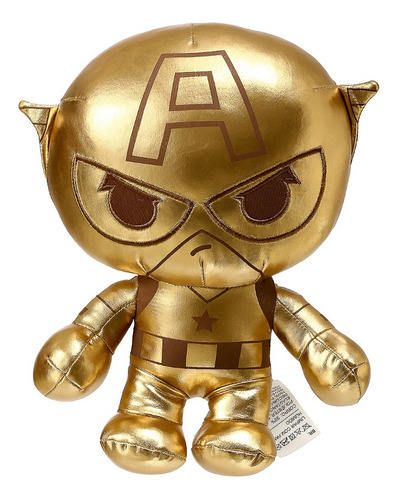 Miniso Peluche Marvel Capitán América Dorado