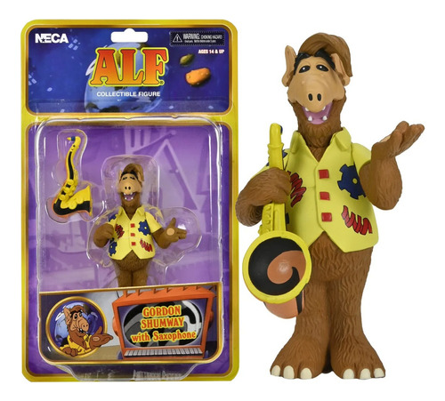 Neca Figura Alf Coleccion Con Saxofon