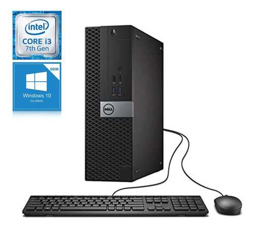 Cpu Desktop Dell 3050 Core I3 Teclado + Mouse