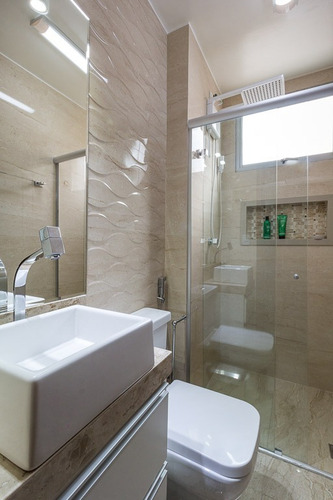 Imagem 11 de 18 de Apartamento 03 Quartos 01 Vaga Coberta - Bairro Camargos -bh - 24665