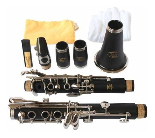 Imagem 3 de 9 de Clarinete Sib 17 Chaves - Jahnke Jcc001
