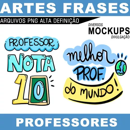 Frases dos professores