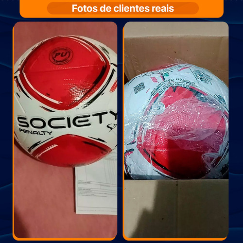 Bola De Futebol Infantil Penalty Society S21 R2 Xxiv Campo