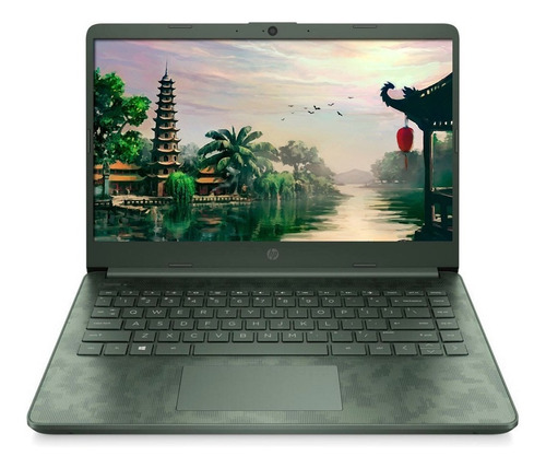 Laptop Hp 14´´ 256gb Ssd 8gb Intel Core I3  Hd Camuflado
