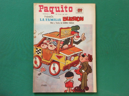 1972 La Familia Burron #17093 Gabriel Vargas 34 Páginas