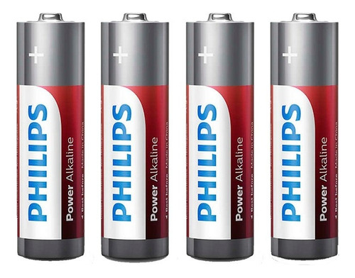 Blister Pilas Alcalinas Philips Aa Doble A 1.5v Power X4 Ax