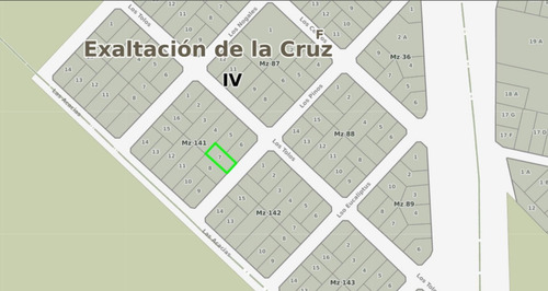 Imagen 4 de 4 de Terreno Lote En Venta Ubicado En Parada Robles, Exaltación De La Cruz, G.b.a. Zona Norte