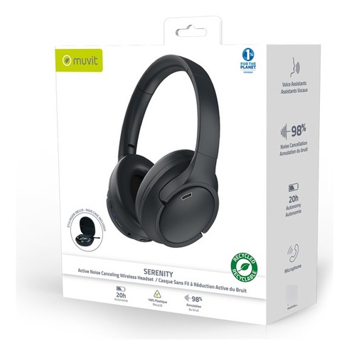 Muvit Serenity Noise Canceling Bluetooth Headset