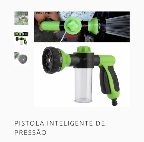 Imagem 2 de 5 de Pistola Inteligente De Sabão
