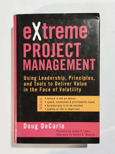Livro Extreme Project Management - Doug Decarlo [2004]