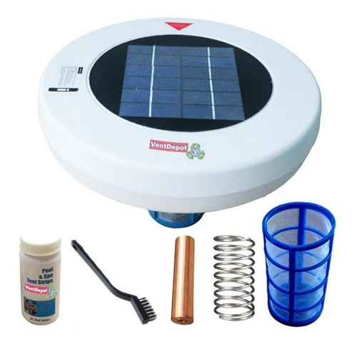 Filtro Solar De Iones Para Piscina, Mxswp-001, 35000gal, 159