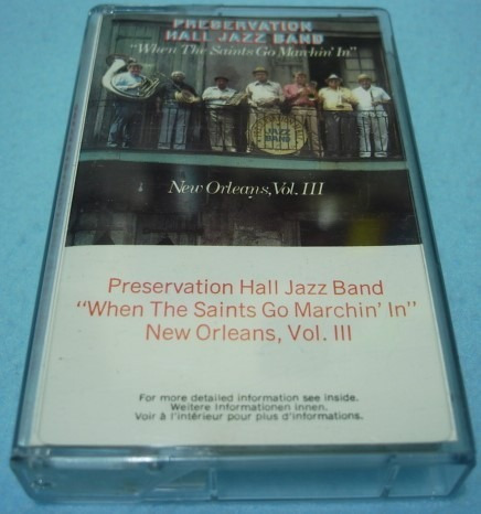 Preservation  Hall Jazz Band -new Orleans Vol 3 - Cassette.