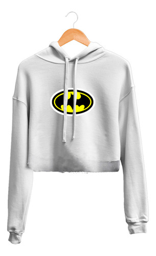 Hoodie Crop Top Batman