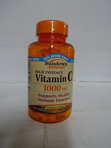 Sundown Vitamina C 1000 mg De Alta Potencia 133 caplets