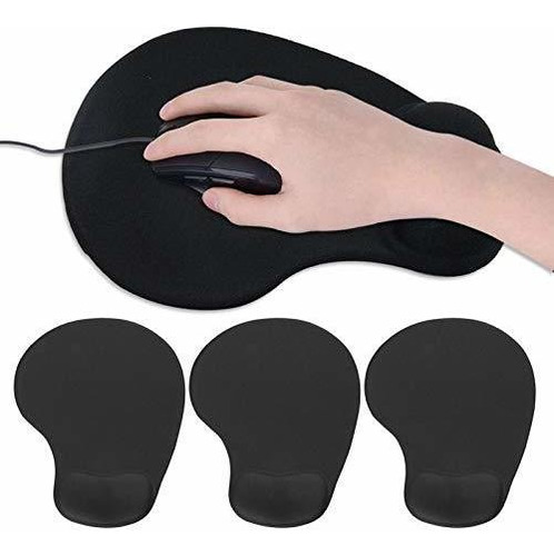 Pad Mouse - 4-pack Mouse Pad With Wrist Support Gel, Ergonom
