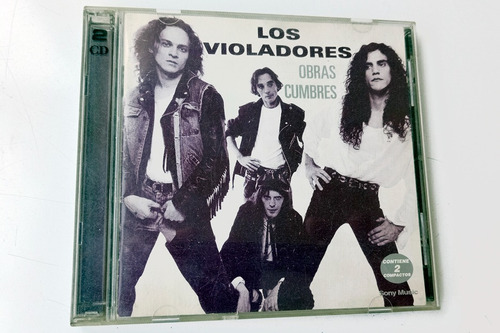 Cd Doble Los Violadores Obras Cumbres Sony 2001 - Cy 