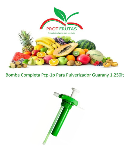 Bomba Completa Pcp-1p Para Pulverizador Guarany 1,250lt