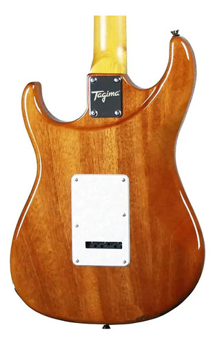 Guitarra Tagima Strat Transparent Ambar Com Escudo