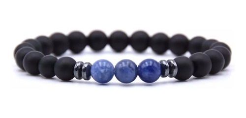 Pulsera Hombre 8mm Piedra Natural Original Reiki Moda 2022