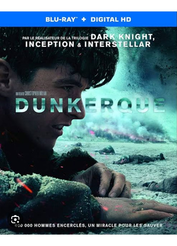 Dunkerque En Disco Bluray Alta Definición Full H D