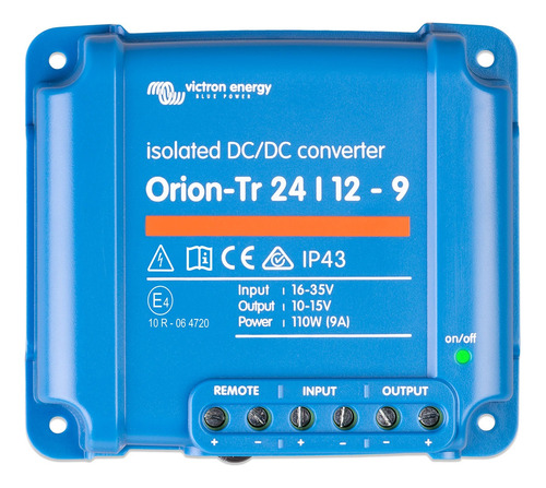 Convertidor Dc-dc Orion-tr 24/12-9a 110w | Victron Energy