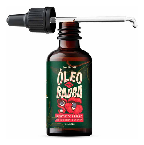 3x Óleo Barba Calico Jack Guaraná Vanilla Coffee Don Alcides Fragrância Kit