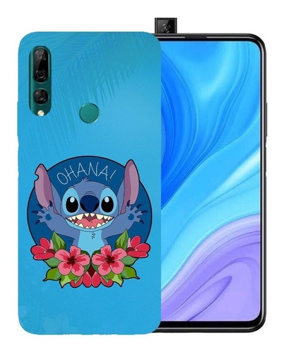 Funda Huawei Y9 Prime 2019 + Mica De Cristal Diseño Stitch