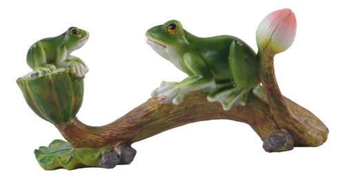 Estatua De Rana Para Jardín, Figura Decorativa, Maceta,