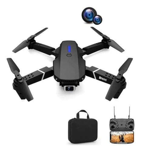 Drone Mini Cámara 1080p Estuche Control Remoto Wifi Luz Led