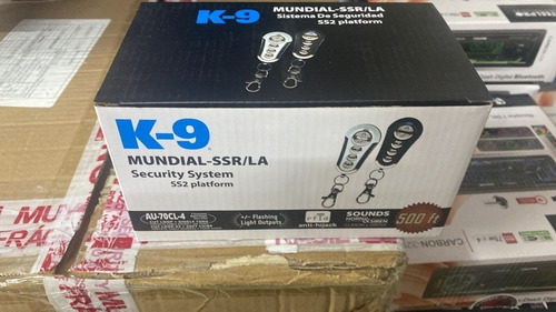Alarma K9 Mundial Ssrla 3 Canales Seguridad Automotriz