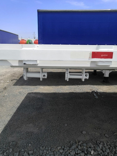 Plataforma Plana Remolque 53 Pies Con 3 Ejes Atro Reforzada