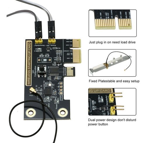 Placa De Controle Remoto Ewelink Mini Pci-e Desktop Pc