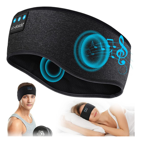 Lc-dolida Auriculares Dormir Diadema Bluetooth Banda Música