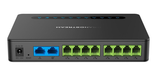 Gateway Grandstream Ht818 Ata 8 Fxs Sip Gigabite 3 Via