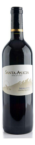 Pack De 6 Vino Tinto Santa Alicia Merlot 750 Ml