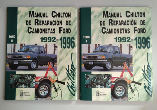 Libro Manual Chilton De Reparacion De Camionetas Ford 93-96 