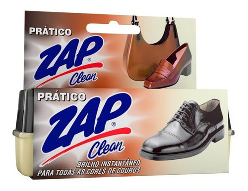 Esponja Brilho Para Couro Bolsas Sapato Mágico Incolor 5g 