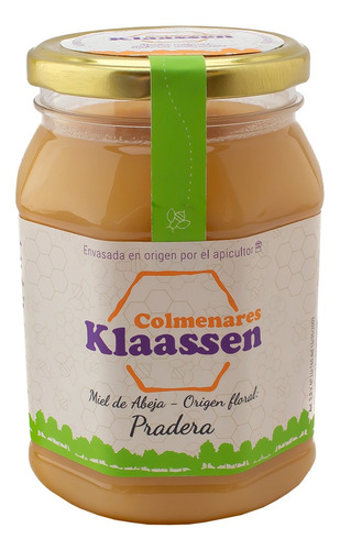 Miel De Pradera Colmenares Klaassen 1 Kg