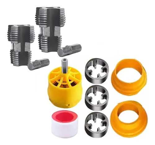 Juego De Herramientas Para Hacer Roscas De Pvc, 9 Piezas