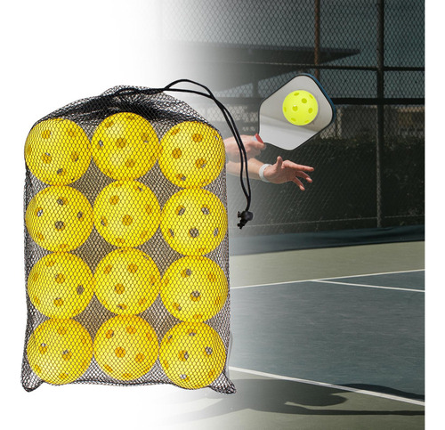 - . 12 Pelotas De Pickleball De Calidad Profesional