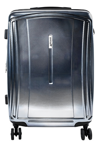 Maleta Skypeak Ocean Rígida Con Candado Tsa 28 Plateado