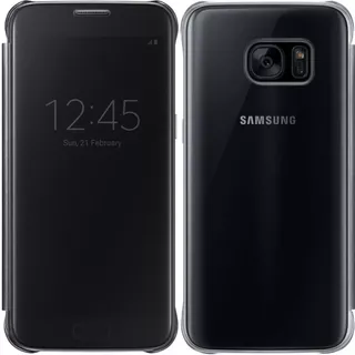 Samsung Galaxy S7 Funda Flip Cover S-view Clear En Stock!!