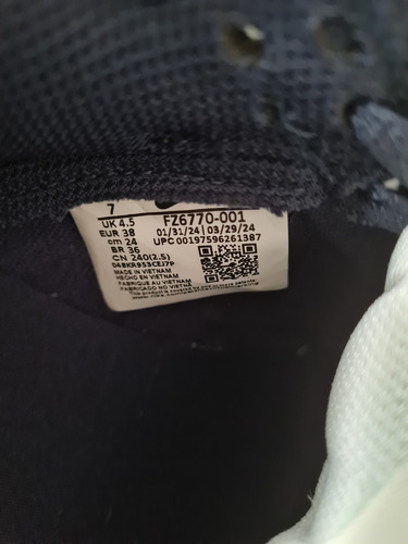 Remato Zaparilla Nike Dunk Low Original Con Código Talla 38