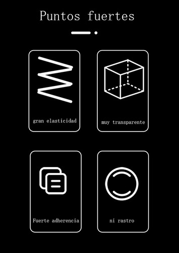 Cinta, Nano Cinta Transparente Impermeable De Doble Cara