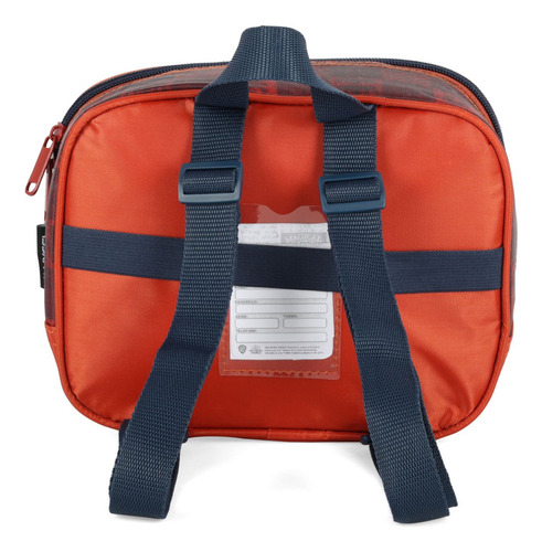 Mochila Rodinha E Lancheira Escolar Promo Harry Potter Cor Vermelho