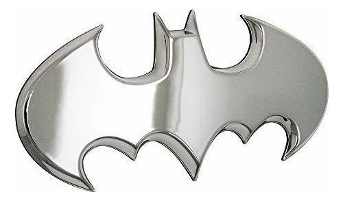 Batman 3d Cromado Batwing Auto Emblema Calcomania Satin 35 X